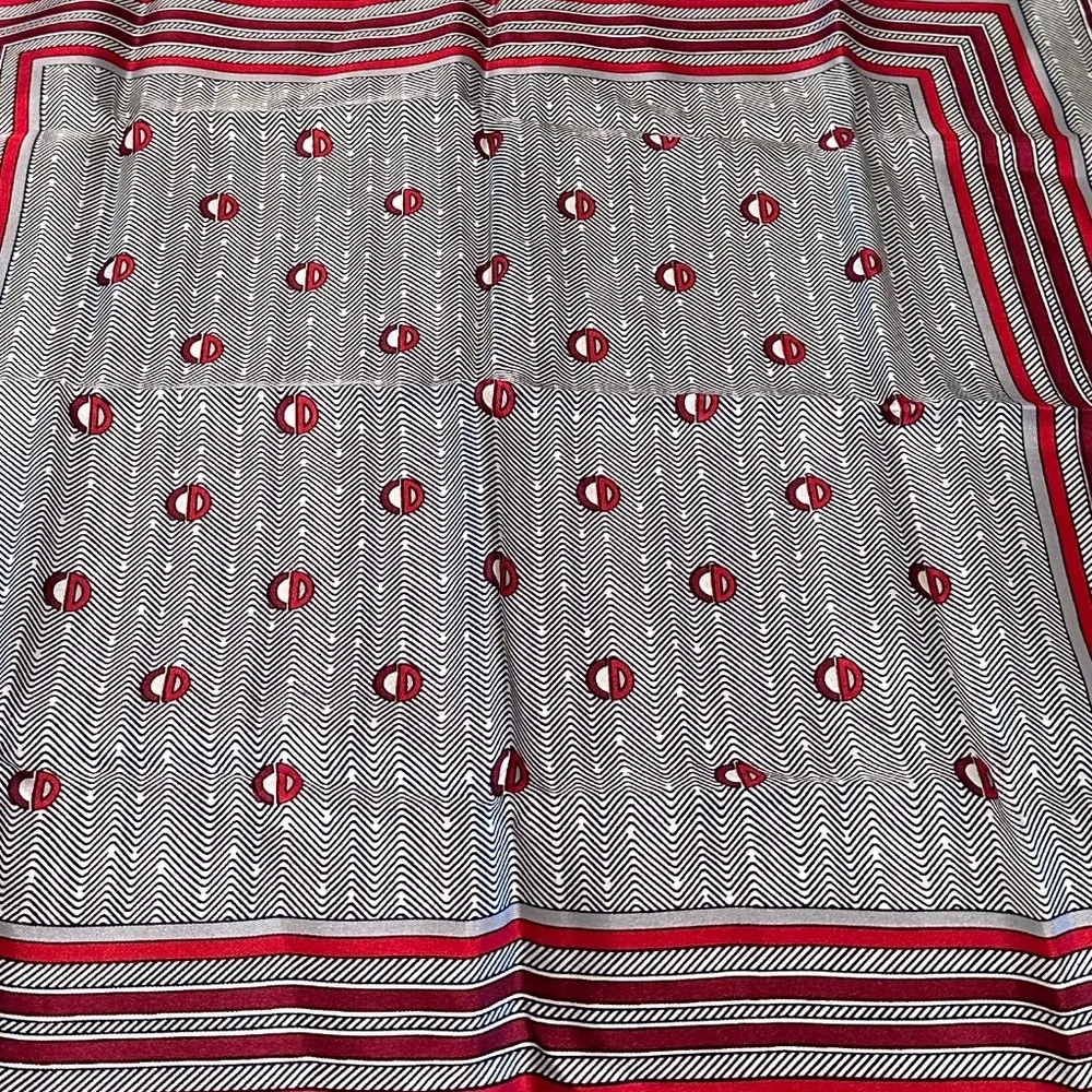 Christian Dior Vintage Silk Scarf